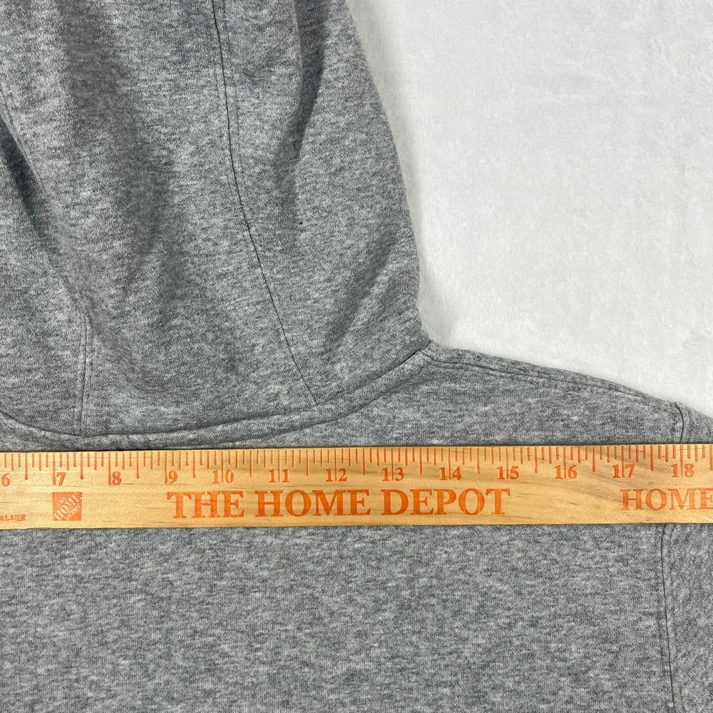 Nike TCU Lacrosse Hoodie Women XL Gray Fleece Pullover CJ1789-063 Sporty Logo - Picture 9 of 11